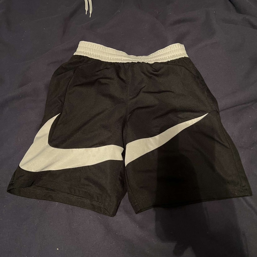 Boys black Nike shorts